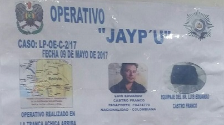 En el Operativo Jayp’u  se incautó 24 kg de marihuana y detuvo a un colombiano.  Foto: ANF