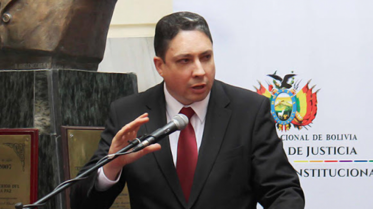 MInistro de Justicia, Héctor Arce Zaconeta
