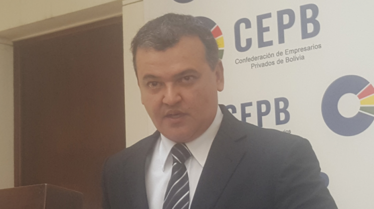 Ronald Nostas, presidente de la CEPB. Foto: ANF