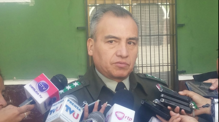 El Director de la FELCV de La Paz, coronel Miguel Rivera. Foto: archivo/ANF