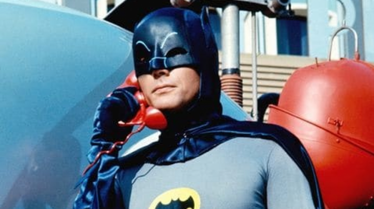 Batman, el hombre murciélago, protagonizado por Adam West.  Foto: Internet