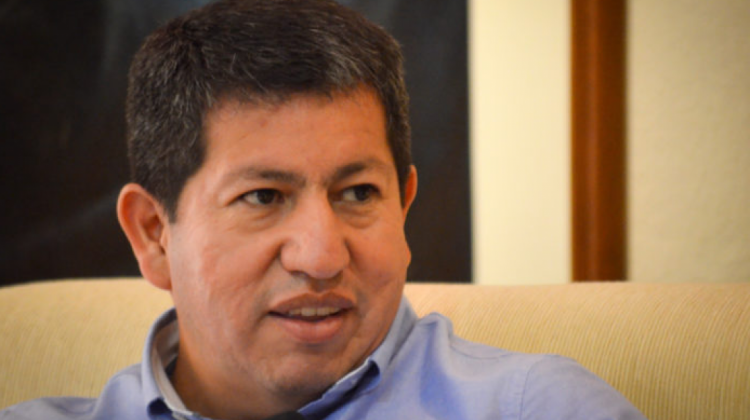 Ministro de Hidrocarburos, Luis Alberto Sánchez. Foto: La Voz de Tarija