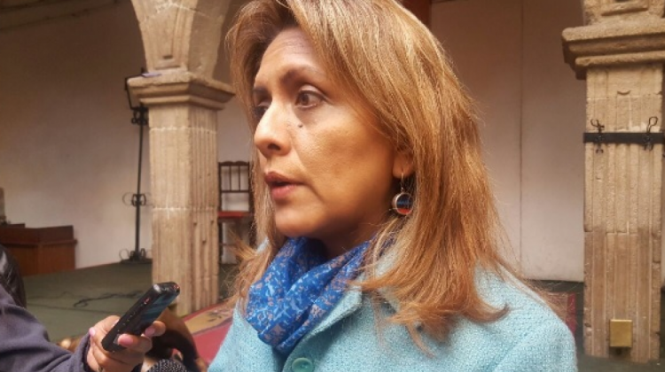 Ministra de Comunicación, Gisela López . Foto: ANF