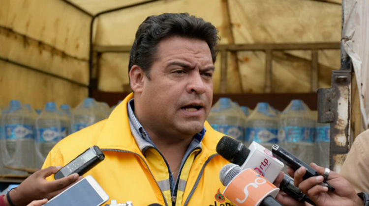 Alcalde de La Paz, Luis Revilla . Foto: GAMLP