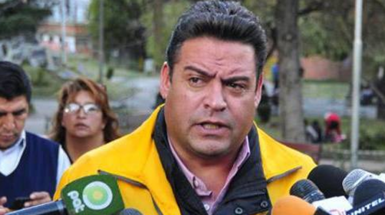El alcalde de La Paz, Luis Revilla. Foto: GAMLP