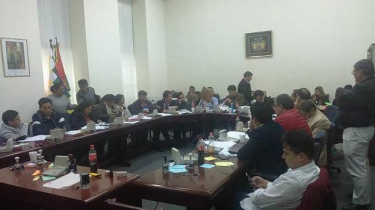 Comisión Mixta de Justicia Plural de la Asamblea Legislativa. Foto: Senado