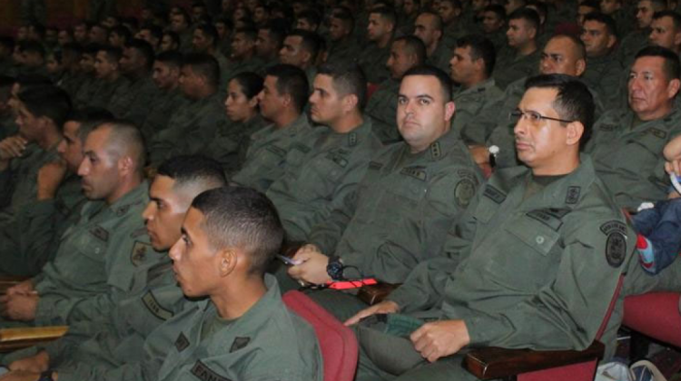 Oficiales venezolanos. Foto de archivo: mindefensa.gob.ve