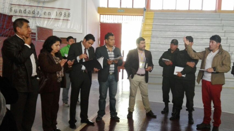 El canciller Fernando Huanacuni encabeza el equipo que organiza el evento en Tiquipaya. Foto: Cancillería