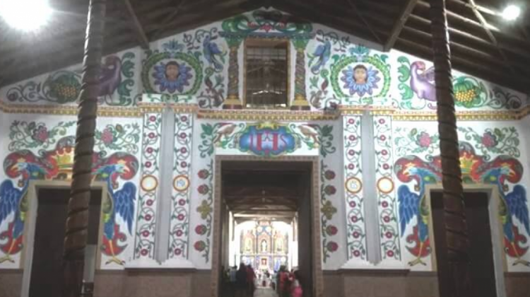 Fachada del Templo Misional de San Ignacio de Mojos. Foto. Fabio Garbari SJ.