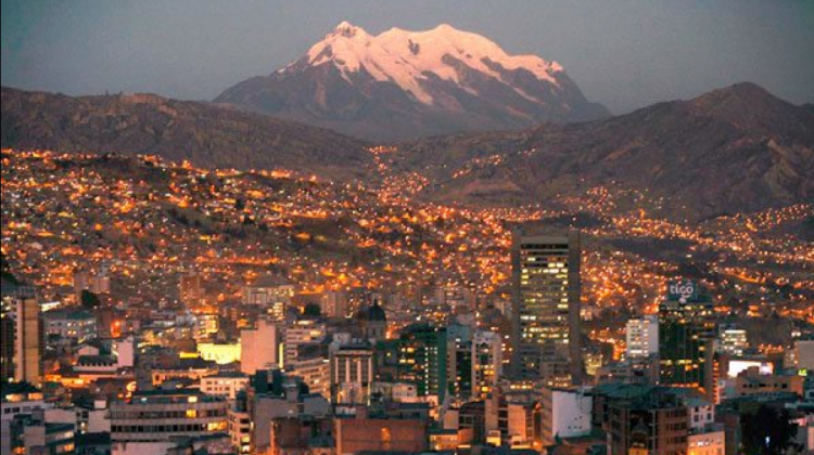 Ciudad de La Paz. Foto: Historia del fútbol boliviano