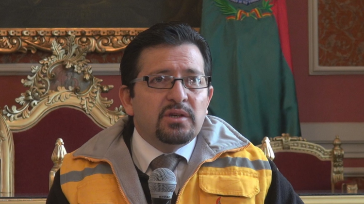 Director jurídico de la alcaldía de La Paz, Fernando Velásquez. Foto: CCB