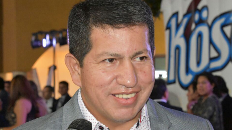 Ministro Luis Alberto Sánchez. Foto de archivo: @BOLIVIA_MH