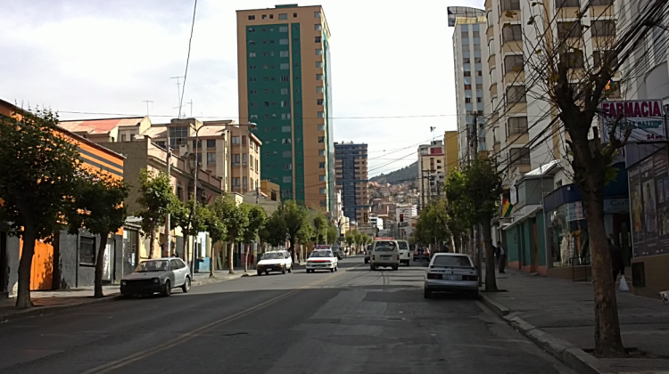 La avenida Saavedra en Miraflores.
