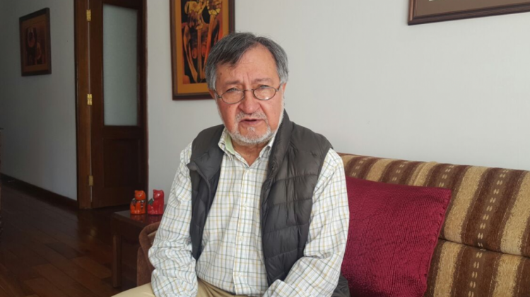 El periodista boliviano, Juan Carlos Salazar. Foto:ANF