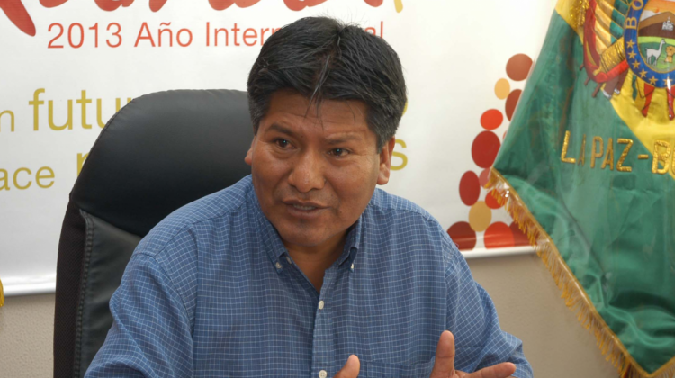 El gobernador de Oruro, Víctor Hugo Vásquez. Foto: elchacoinforma.com