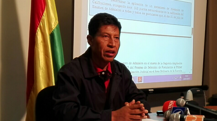 El jefe de bancada de UD, Edwin Rodríguez. Foto: ANF