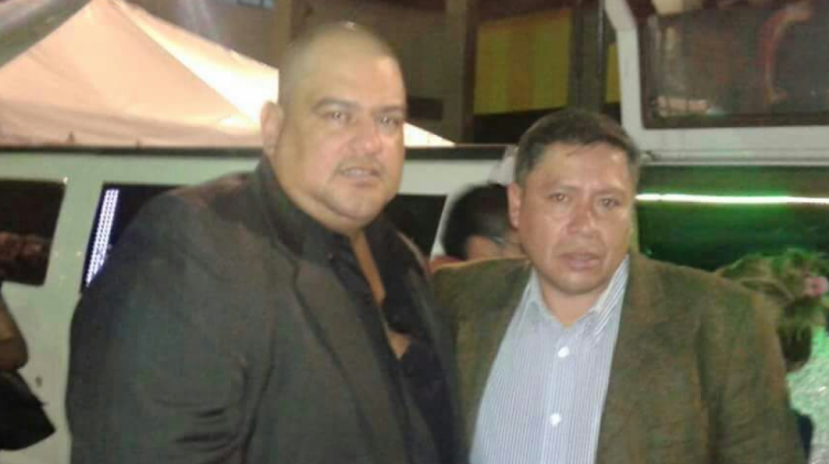 Rommer Gutiérrez Quezada y David Vargas. Foto: RRSS