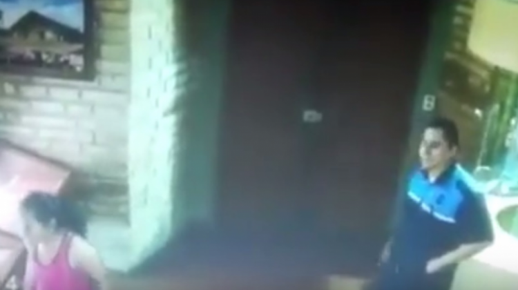 Imagen del video con el que se desmintió el presunto abuso sexual.  Foto; Captura de pantalla