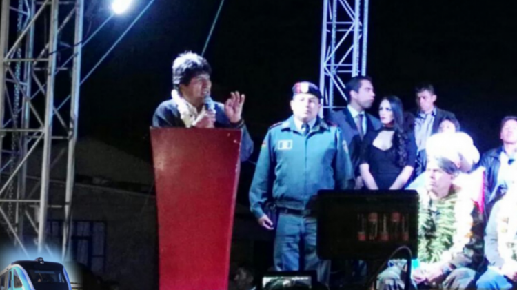 Evo Morales. Foto: MOPSV