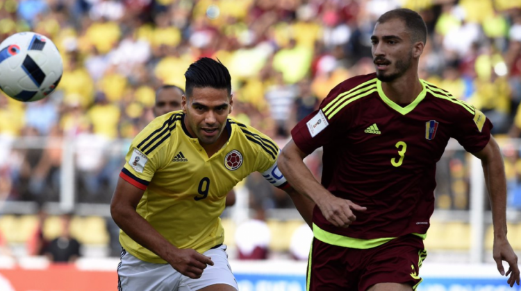 Venezuela y Colombia empataron 0-0 en San Cristóbal .  Foto: @CONMEBOL