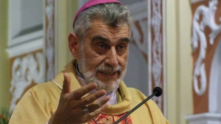 El Monseñor Sergio Gualberti.