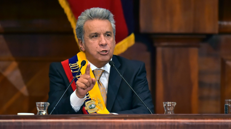 Presidente de Ecuador, Lenín Moreno. Foto: El Universo