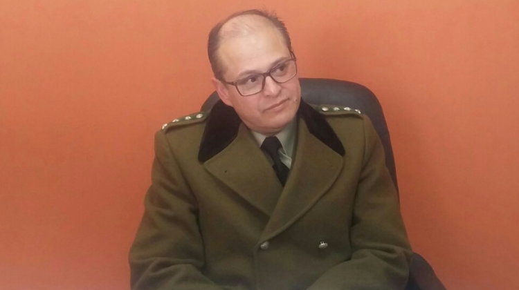 El coronel Mauricio Rocabado fue removido de su cargo. Foto: archivo/ANF