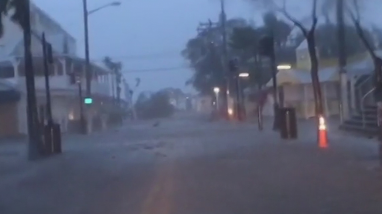 El huracán Irma llegó a las costas de Florida.