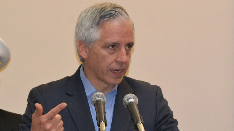Álvaro García Linera. Foto: ABI.