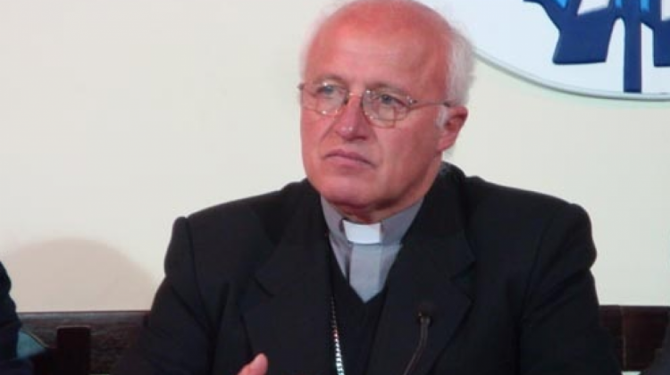 Monseñor Eugenio Scarpellini, Obispo de la Diócesis de El Alto. Foto: http://www.infodecom.net