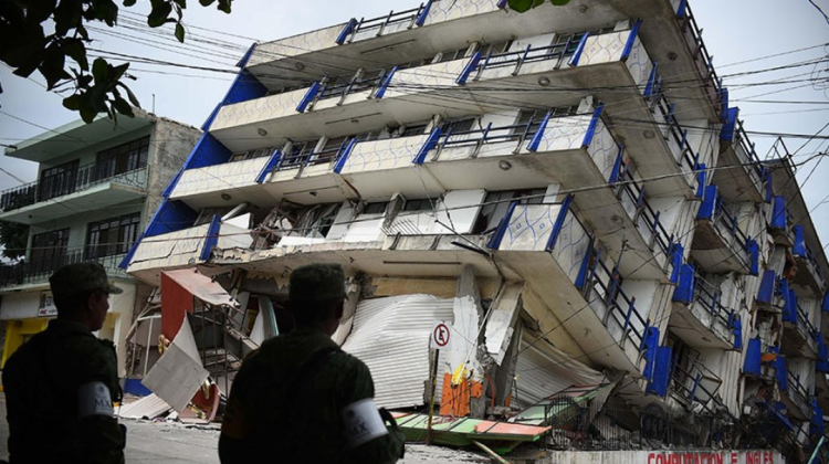 Terremoto en México. Foto: El Nuevo Diario