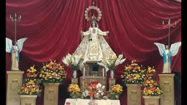 Altar de la Virgen de la Merced. Foto: J. Bocangelino