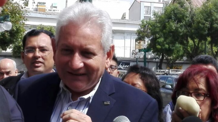 El gobernador de Santa Cruz y líder del MDS, Rubén Costas. Foto: ANF