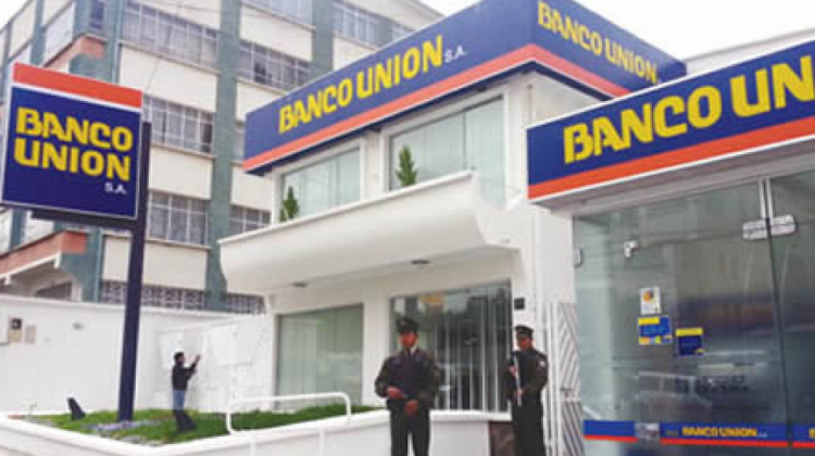 Banco Unión. Foto ilustrativa.