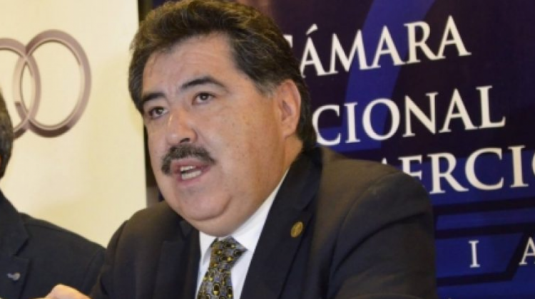 Presidente de la Cámara Nacional de Comercio (CNC), Marco Salinas. Foto: Radio Bartolina Sisa