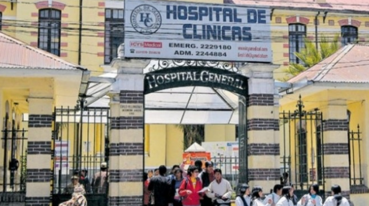 Hospital de Clínicas. Foto de archivo: La Prensa.