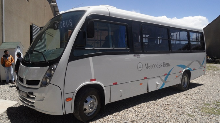 Bus Mercedes-Benz 915. Foto: Extend