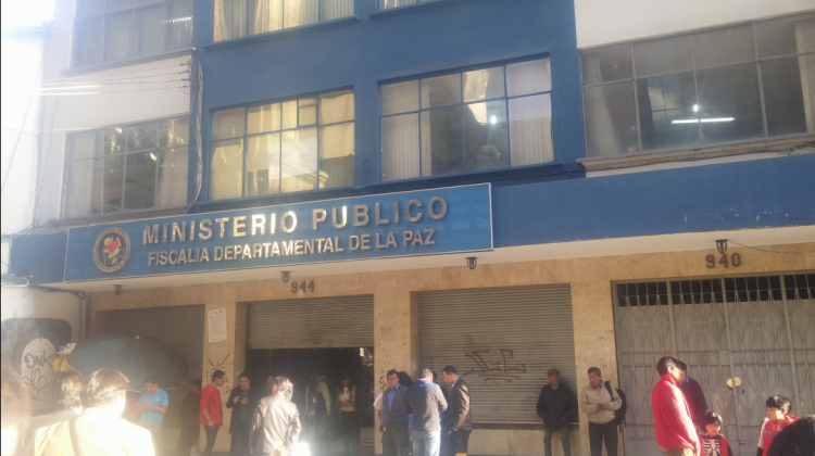 El Ministerio Público de La Paz. Foto ilustrativa: ANF