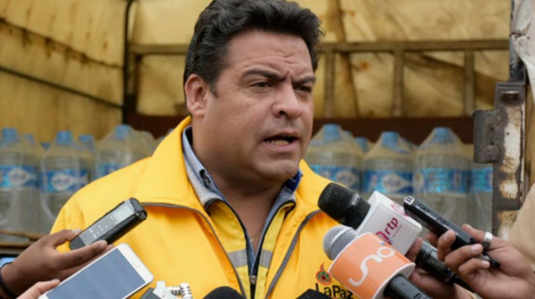 Alcalde de La Paz, Luis Revilla. Foto: El Deber