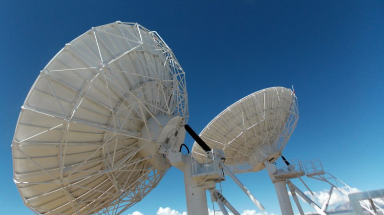 Bolivia cuenta con el satélite Tupac Katari. Foto: ABE