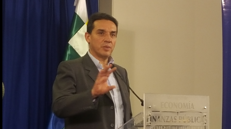 Mario Guillén, ministro de Economía. Foto: ANF
