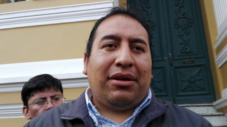 El diputado de Unidad Nacional, Wilson Santamaría. Foto: ANF