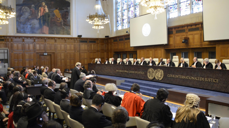 Una audiencia de la Corte Internacional de Justicia. Foto: Archivo