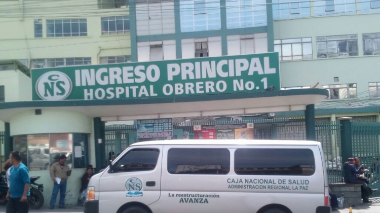 Hospital Obrero. Foto: ANF.