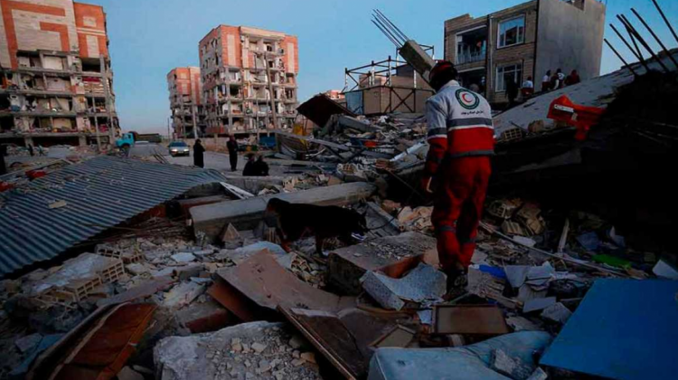 Terremoto en Irán. Foto: RTVE
