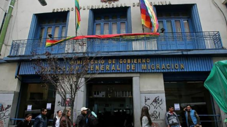Instalaciones de la Dirección General de Migración de Bolivia.   Foto: Cambio
