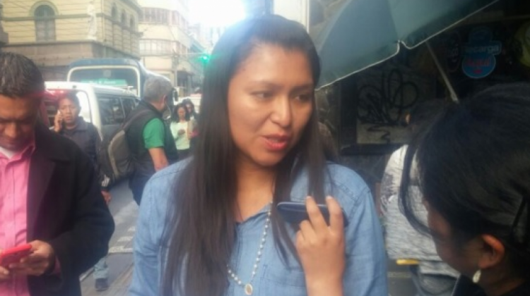 Periodista Yadira Peláez.
