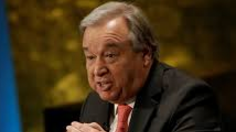 Antonio Guterres es secretario general de la ONU. Foto: Internet