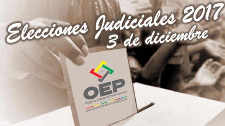 Las elecciones judiciales se desarrollaron el 3 de diciembre. Foto: Archivo