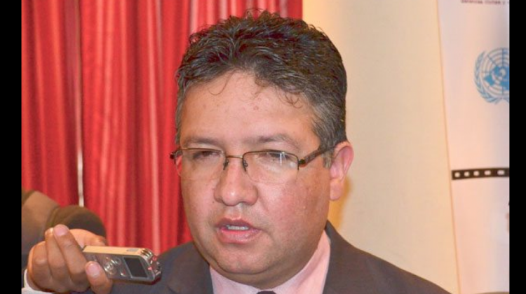 Director Ejecutivo de la Unidad de Investigaciones Financieras, Alejandro Taboada. Foto: radio Fides